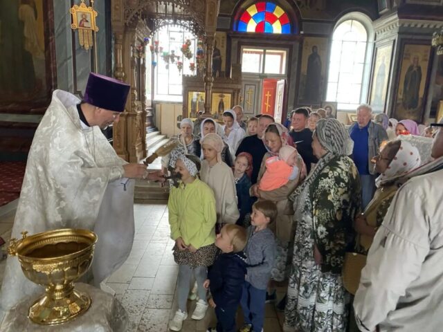 Праздничное богослужение в Иоанно – Предтеченском соборе г. Зарайска