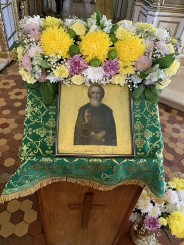 Праздничное богослужение в Благовещенском храме г. Зарайска