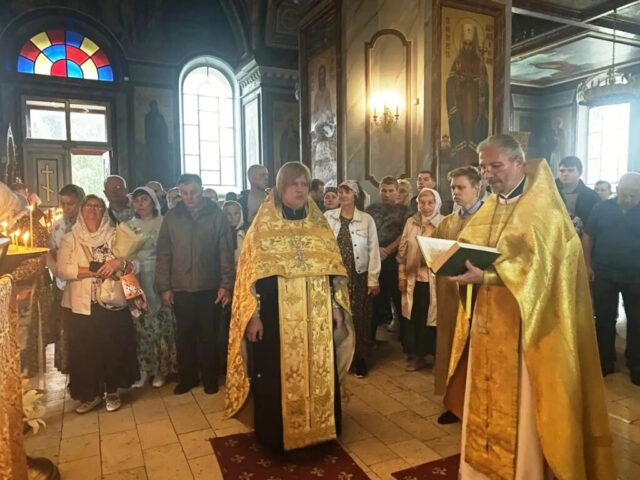Праздничное богослужение в Иоанно – Предтеченком соборе г. Зарайска