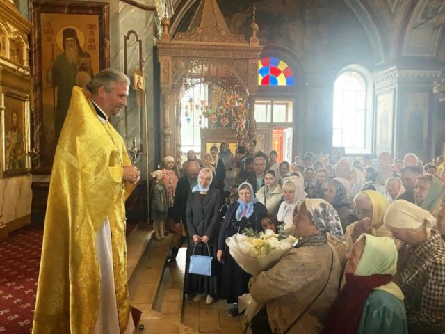 Праздничное богослужение в Иоанно – Предтеченком соборе г. Зарайска