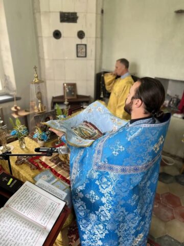 Праздничное богослужение в Троицком храме г. Зарайска