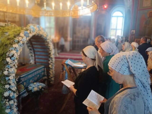 Престольный праздник в д. Рожново