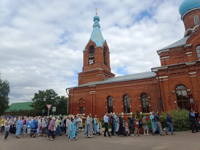Престольный праздник в д. Рожново