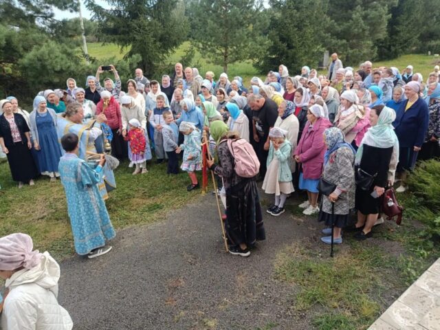 Престольный праздник в д. Рожново