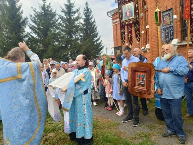 Престольный праздник в д. Рожново