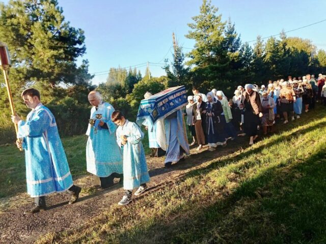 Престольный праздник в д. Рожново