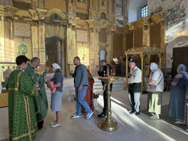Праздничное богослужение в Никольском соборе г. Зарайска