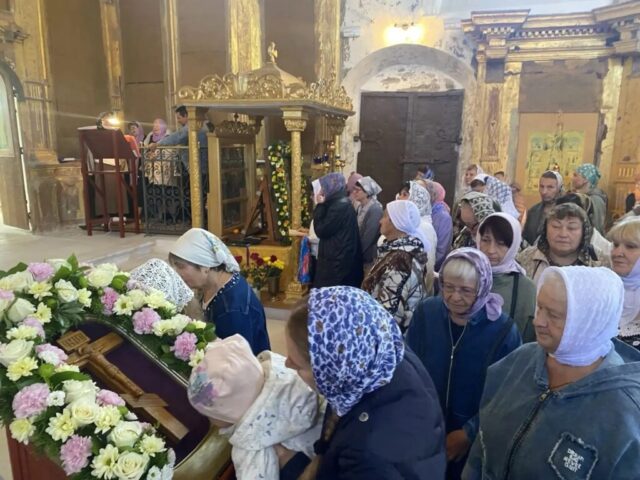 Праздничное богослужение в Никольском соборе г. Зарайска