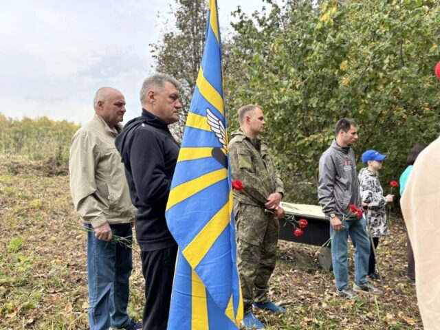 Памятная церемония в Ильицино