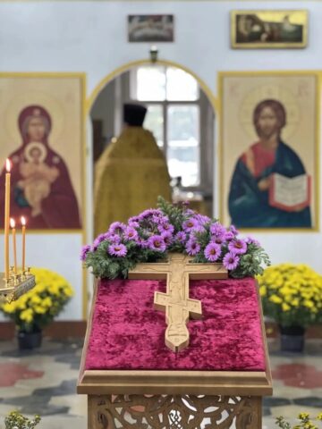 Божественная литургия в Троицком храме г. Зарайска