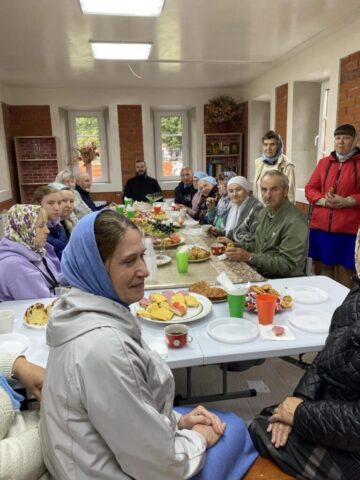 Престольный праздник в храме Владимирской иконы Божией Матери д. Летуново