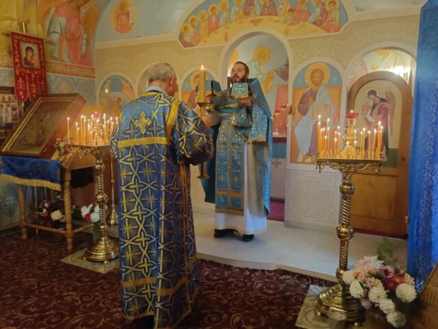 Престольный праздник в храме Владимирской иконы Божией Матери д. Летуново