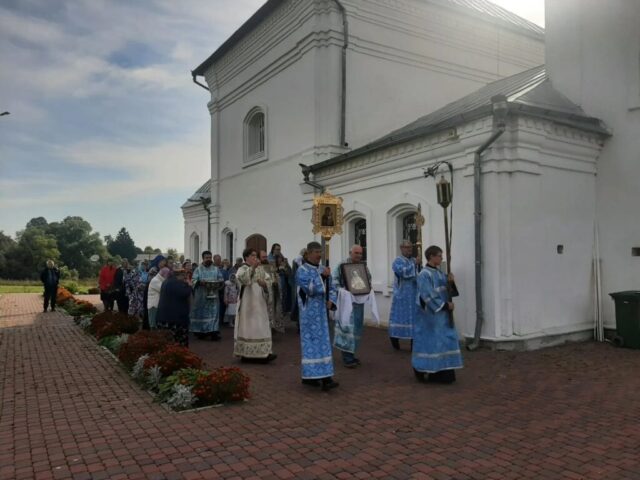 Престольный праздник в Богородицерождественских храмах д. Радушино