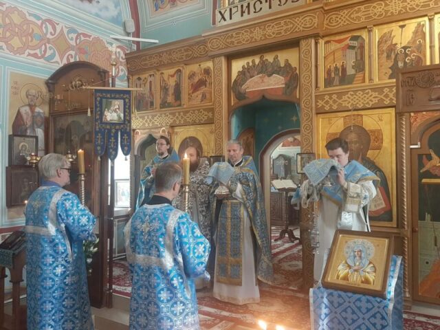 Престольный праздник в Богородицерождественских храмах д. Радушино