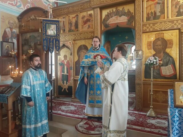 Престольный праздник в Богородицерождественских храмах д. Радушино