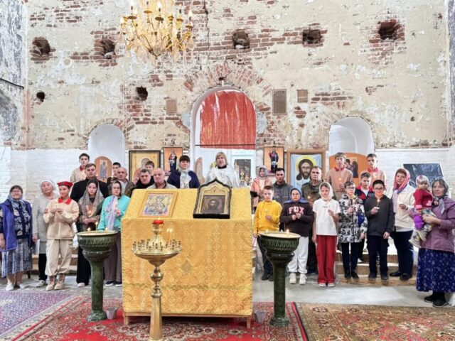 Памятная церемония в Ильицино