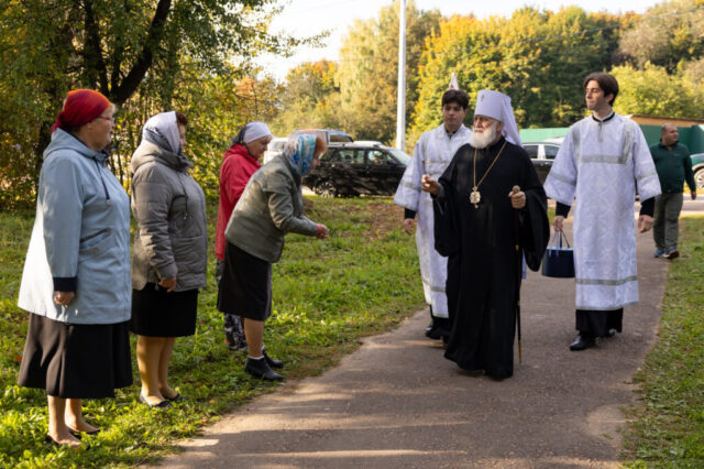 Великое освящение Свято-Духовского храма деревни Моногарово городского округа Зарайск