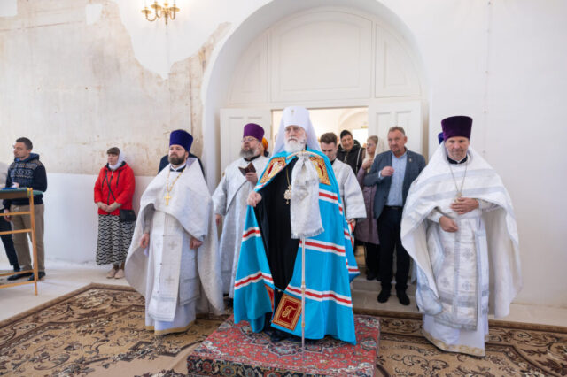 Великое освящение Свято-Духовского храма деревни Моногарово городского округа Зарайск