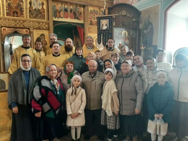 Престольный праздник на Богородицерождественском приходе д. Радушино
