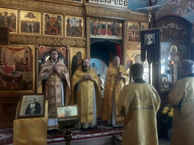 Престольный праздник на Богородицерождественском приходе д. Радушино