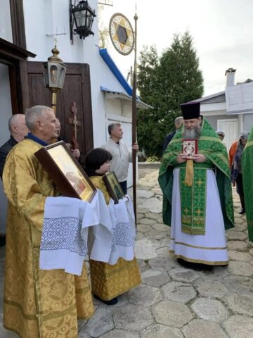 Праздничное богослужение в Благовещенском храме г. Зарайска