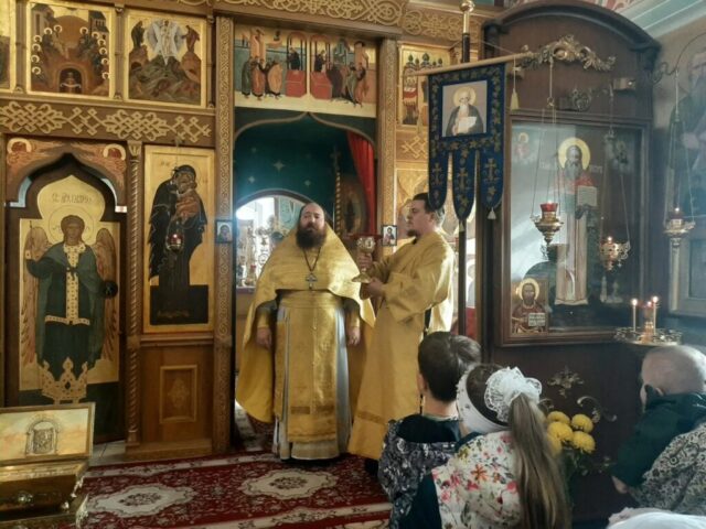Престольный праздник на Богородицерождественском приходе д. Радушино