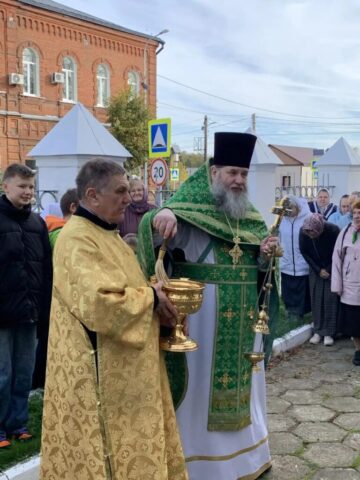Праздничное богослужение в Благовещенском храме г. Зарайска