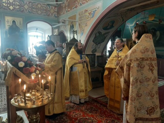Престольный праздник на Богородицерождественском приходе д. Радушино