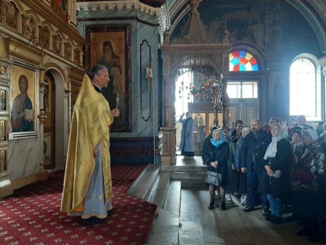 Божественная литургия в Иоанно-Предтеченском соборе