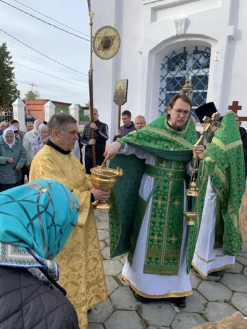 Праздничное богослужение в Благовещенском храме г. Зарайска
