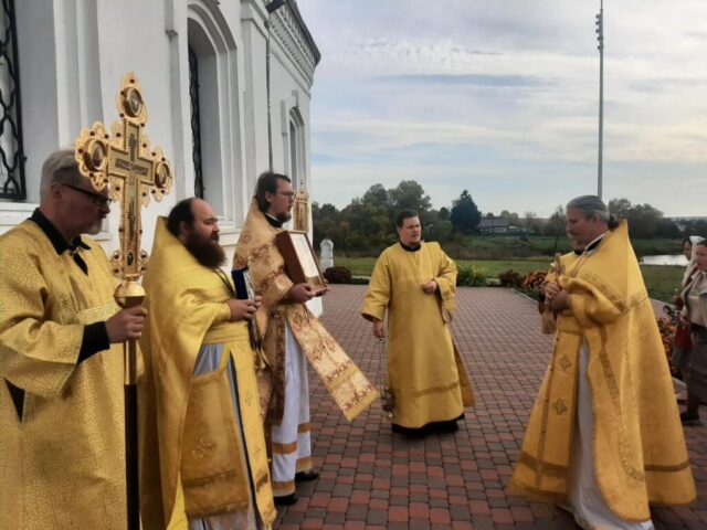 Престольный праздник на Богородицерождественском приходе д. Радушино