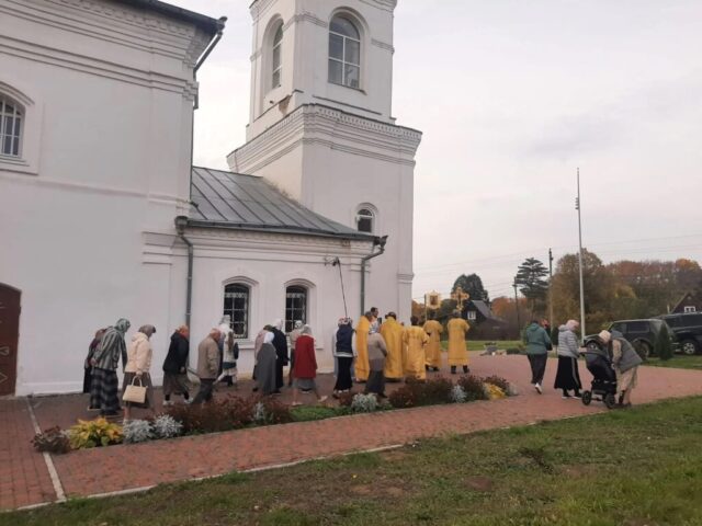 Престольный праздник на Богородицерождественском приходе д. Радушино